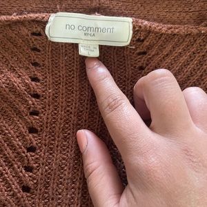 Basic Brown Cardigan